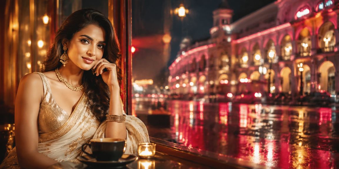 Delhi Connaught Place with entertainment and casino vibe