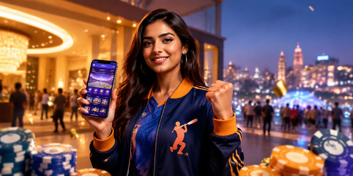 Indian cricket fan enjoying safe betting on mobile